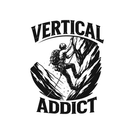 Vertical Addict póló (Fehér)
