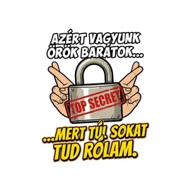 Túl sokat tud rólam női póló (Fehér)