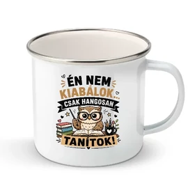 Hangosan tanítok bögre (Fehér)