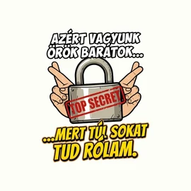 Túl sokat tud rólam vászontáska (Natúr)