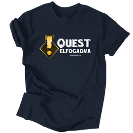 Quest elfogadva póló (Fekete)