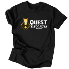 Quest elfogadva póló (Fekete)