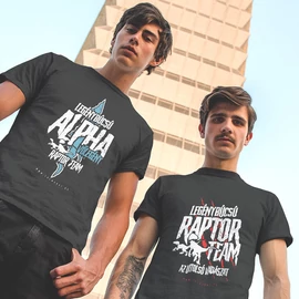 Raptor Team - legénybúcsús póló szett (Fekete-Fekete)