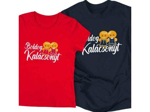 Karácsonyi póló pároknak a romantikus pillanatokért