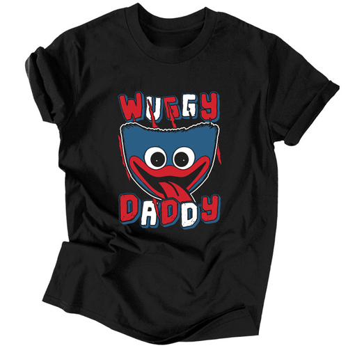 Wuggy daddy férfi póló (Fekete)