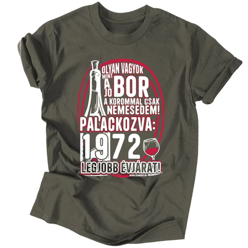 A korommal nemesedem férfi póló (Grafit)