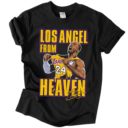 Los Angel rajongói férfi póló (Fekete)