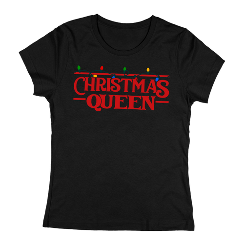 Christmas Queen női póló (Fekete)
