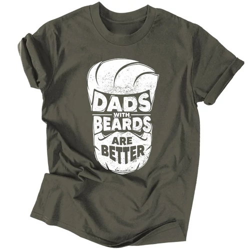 Dads with beards póló (Grafit)
