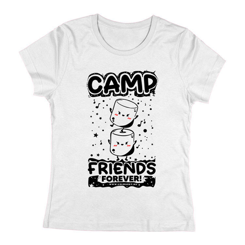 Camp Friends női póló (Fehér)