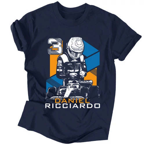 Daniel Ricciardo férfi póló (Sötétkék)