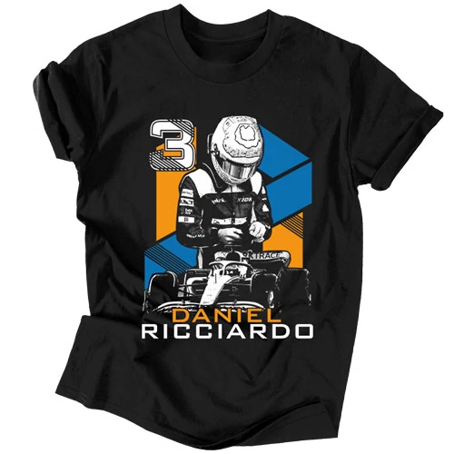Daniel Ricciardo férfi póló (Fekete)