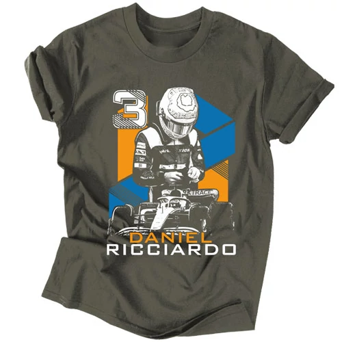Daniel Ricciardo férfi póló (Grafit)