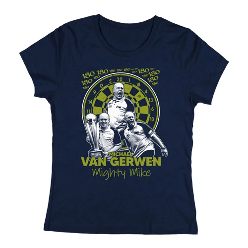 Michael Van Gerwen női póló (Sötétkék)