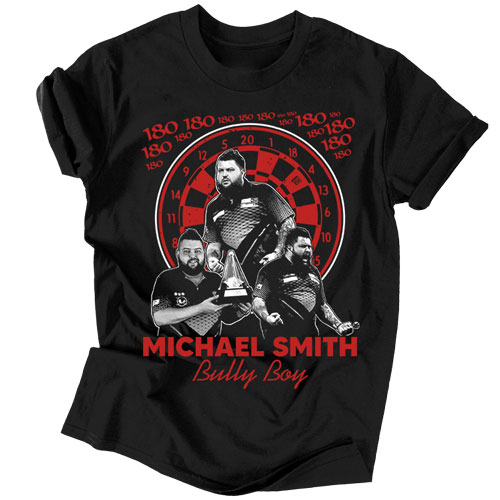 Michael Smith szurkolói férfi póló (Fekete)