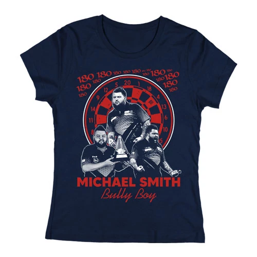 Michael Smith szurkolói női póló (Sötétkék)