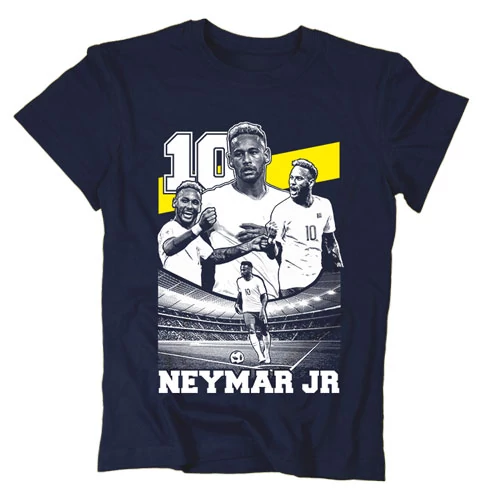 Neymar JR szurkolói gyerek póló (Sötétkék)