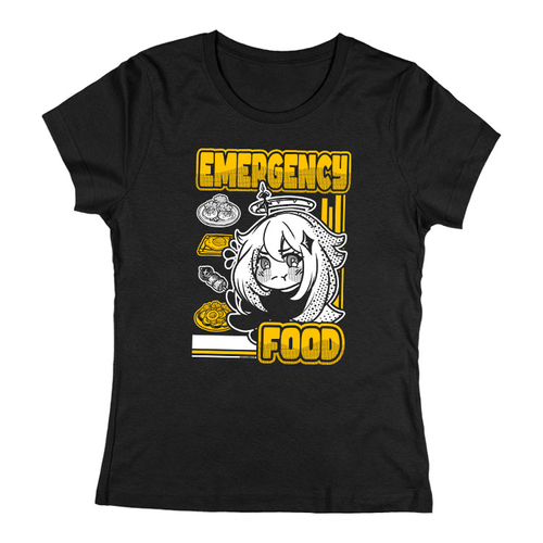 Emergency Food női póló (Fekete)