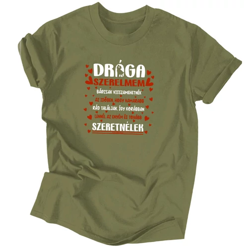 Drága Szerelmem póló (Khaki)