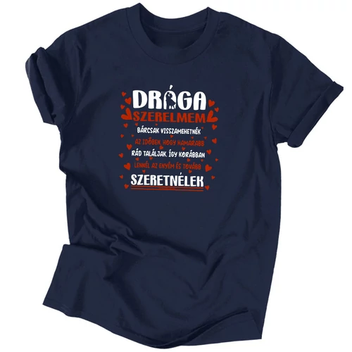 Drága Szerelmem póló (Sötétkék)