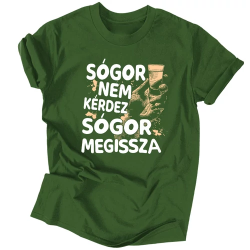 Sógor megissza póló (Sötétzöld)