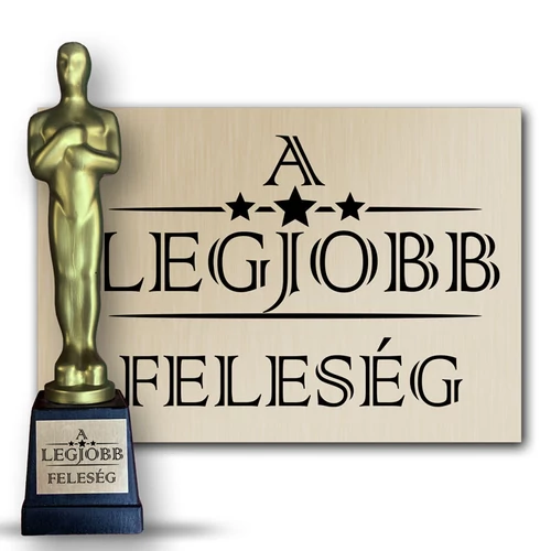 Ajándék szobor - A legjobb feleség