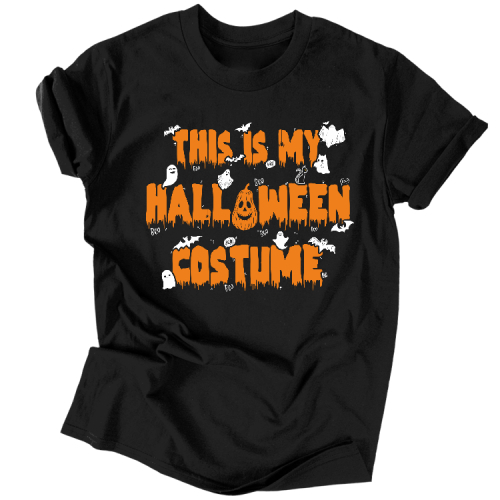 Halloween costume férfi póló (fekete)
