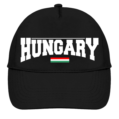 HUNGARY baseball sapka (Fekete)