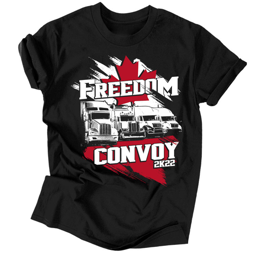 Freedom Convoy 2K22 póló (fekete)