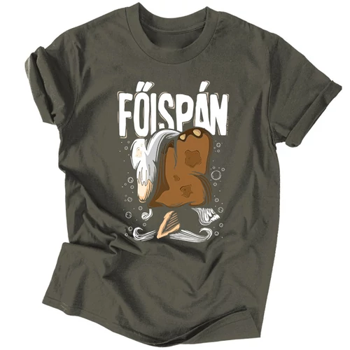Főispán férfi póló (Grafit)