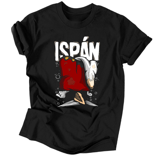 Ispán férfi póló (Fekete)
