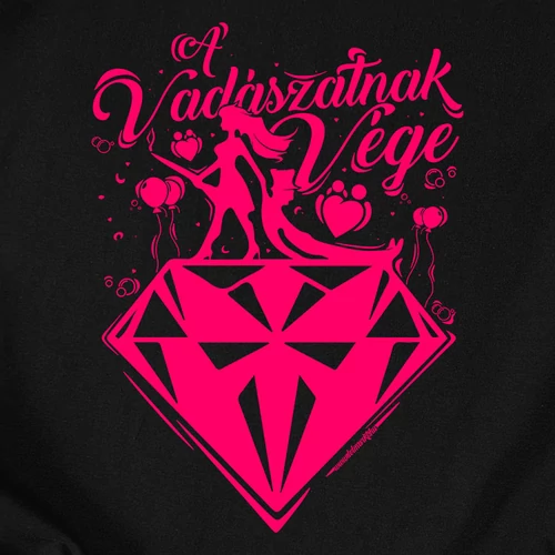 Férjhez fogok menni - Lánybúcsú póló szett (B_Fekete)