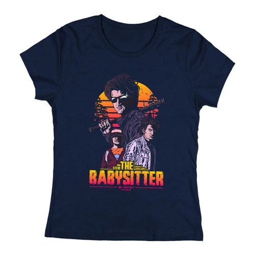 Steve Harrington - The Babysitter női póló (Sötétkék)