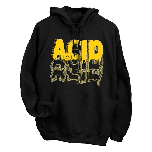 ACID Techno pulóver (Fekete)