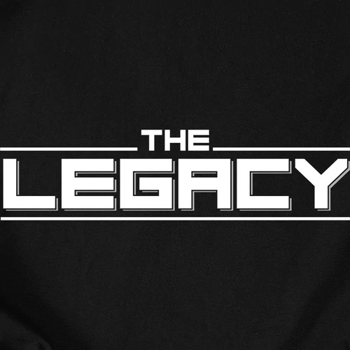 The legend - The legacy // Apa -fia páros póló szett (Fekete)