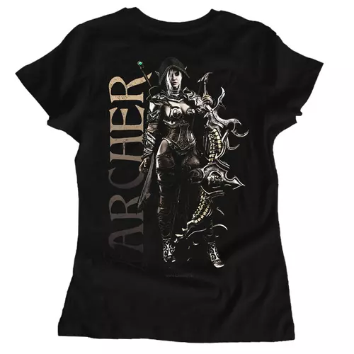  D&D Archer női póló (Fekete)