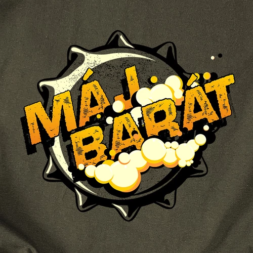 Májbarát férfi póló (B_Grafit)