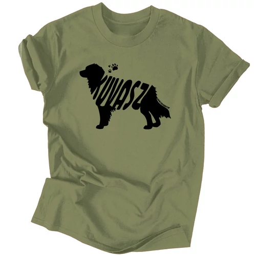 Kuvasz férfi póló (Military)