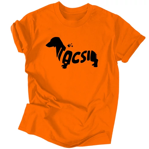 Tacsi férfi póló (Narancs)