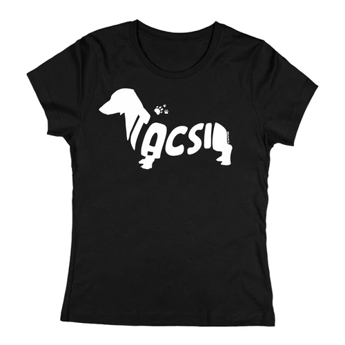 Tacsi női póló (Fekete)