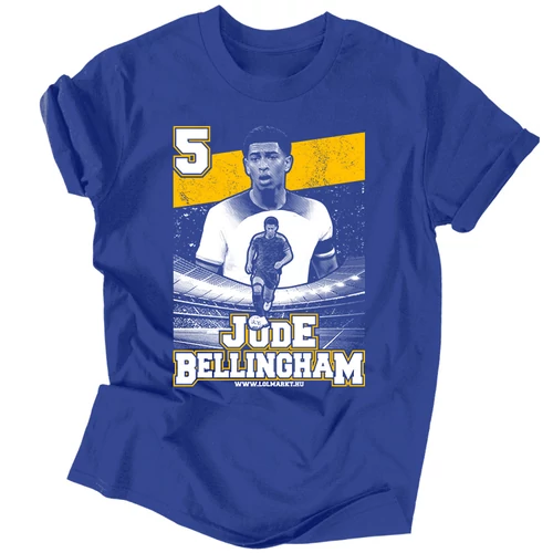 Jude Bellingham férfi póló (Királykék)