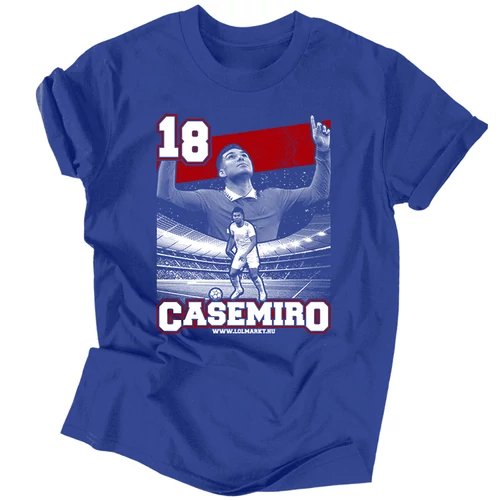 Casemiro férfi póló (Királykék)