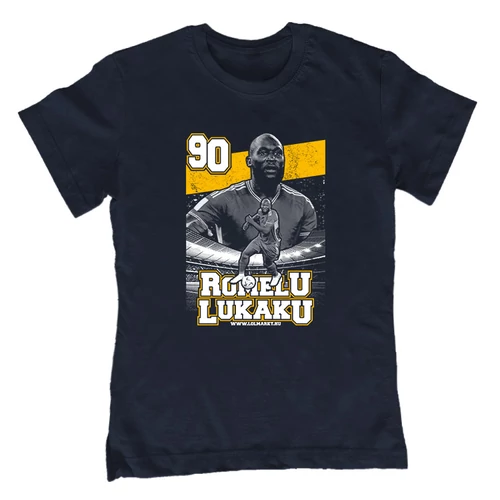 Romelu Lukaku szurkolói gyerek póló (Sötétkék)