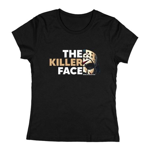 The killer face női póló (Fekete)