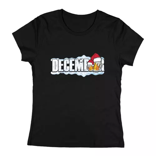 DecemBEER női póló (Fekete)