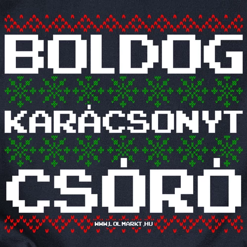 Boldog karácsonyt csóró férfi póló