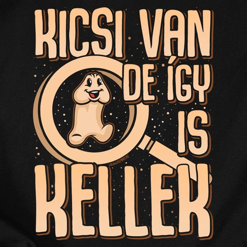 Így is kellek férfi póló (B_Fekete)