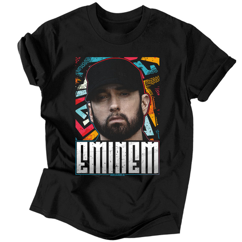Eminem férfi póló (Fekete)