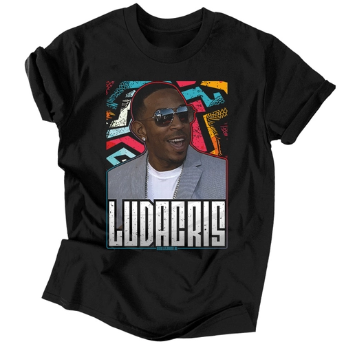 Ludacris férfi póló (Fekete)