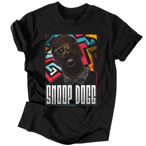 Snoop Dogg férfi póló (Fekete)